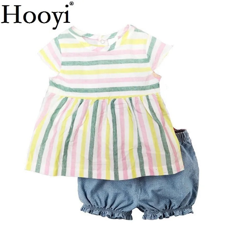 Casual Baby Clothes Suit Newborn 2PCS Clothing Sets Sailor Anchor Summer Cotton Baby T-Shirt Shorts Pant 100% Cotton Outfits Top