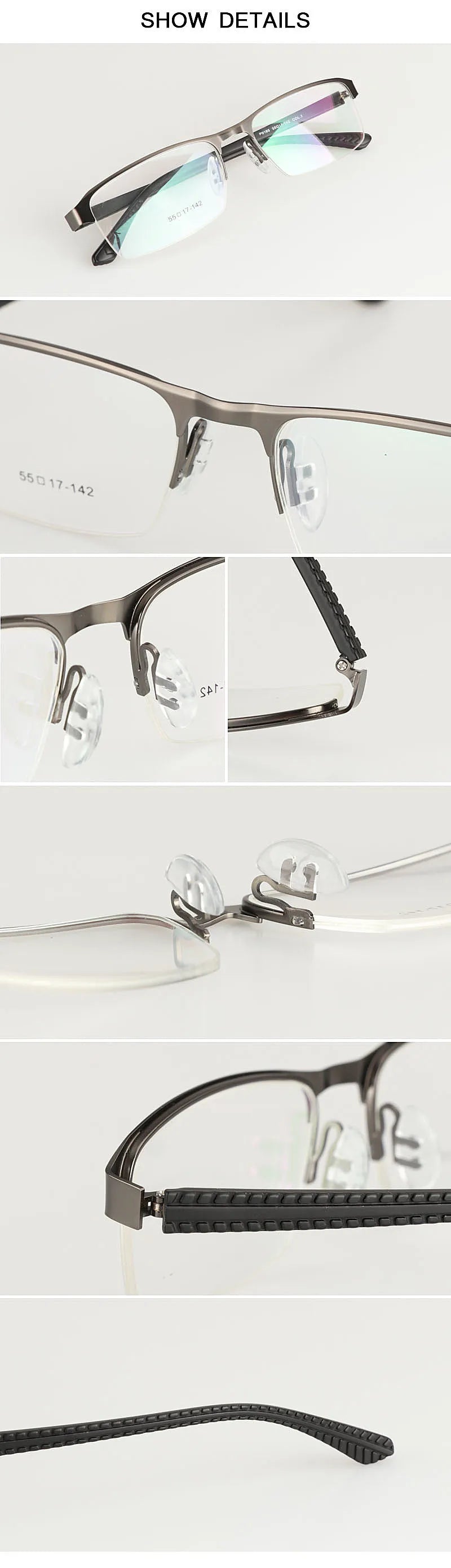 Progressive Multifocal glasses Transition Sunglasses Photochromic Reading Glasses Men Points for Reader Near Far sight diopter