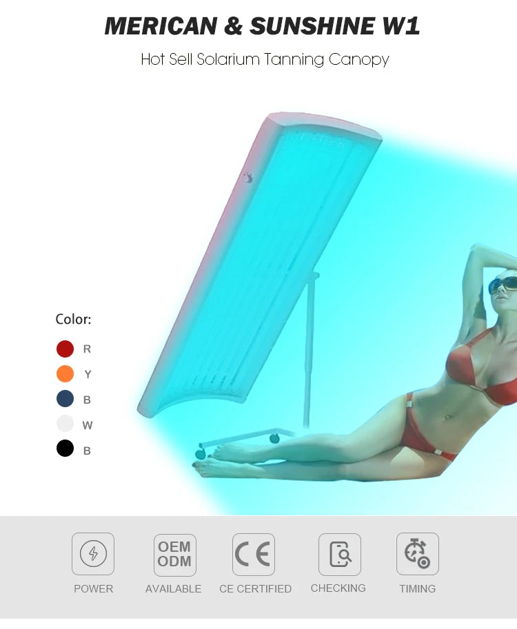 Germany Solarium Tanning Bed Collagen Machine Solarium Beds for Sale