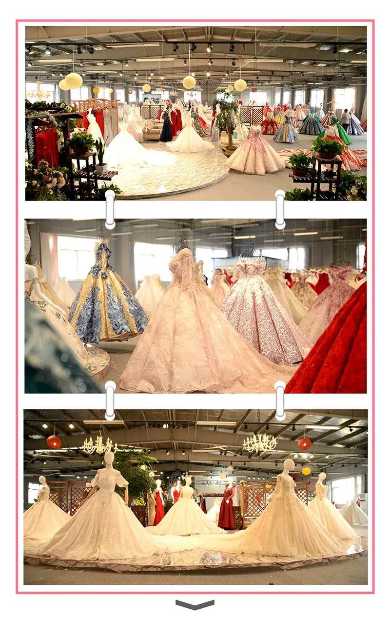 Custom Made Off Shoulder Satin Layered Cathedral Train Pearl Wedding Dress Xs040