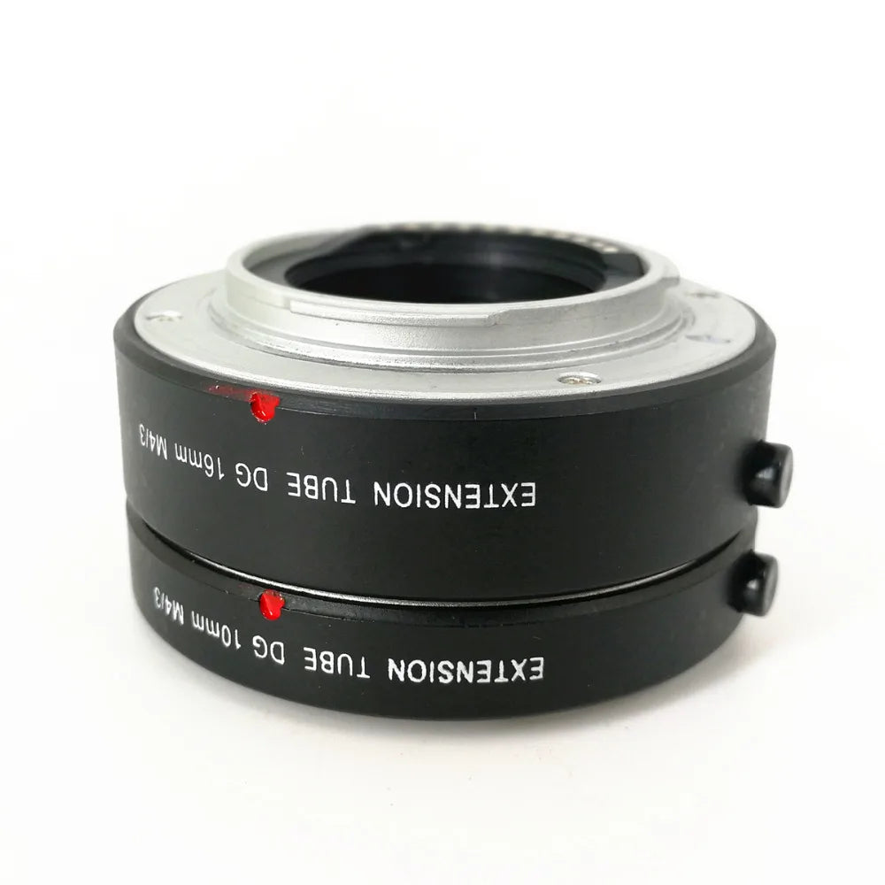 Electronic AF Auto Focus Macro Extension Ring Tube Set for M43 MFT Olympus EP5 EM5 EM1 EM10 Mark II III Panasonic G6 G5 GX7 GX8