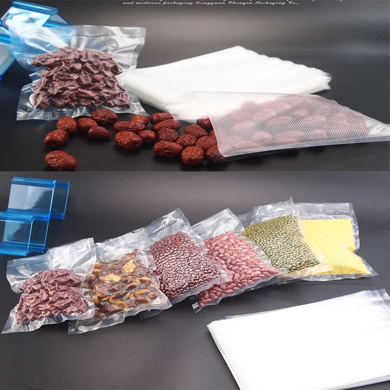 Vacuum Sealer Packing Bag, Vacuum Packer, Storage Bags, Food Fresh, Long Keeping, 12 cm, 17 cm, 20 cm, 22 cm, 25 cm28cm x 500cm