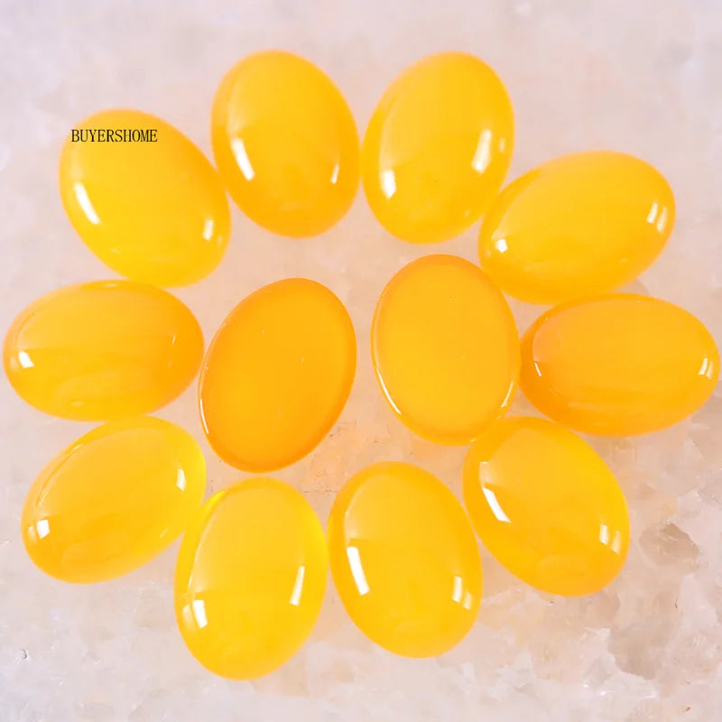 18x13MM Oval Natural Lapis Zoisite Crystal CAB Cabochon For Making Neckalce Pendant Earrings 10Pcs