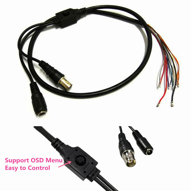 5MP AHD Dome Cameras Home Security Night Vision 1.56mm/1.7mm Fisheye Leds ABS Plastic Shell Indoor CCTV Surveillance AHD Cameras