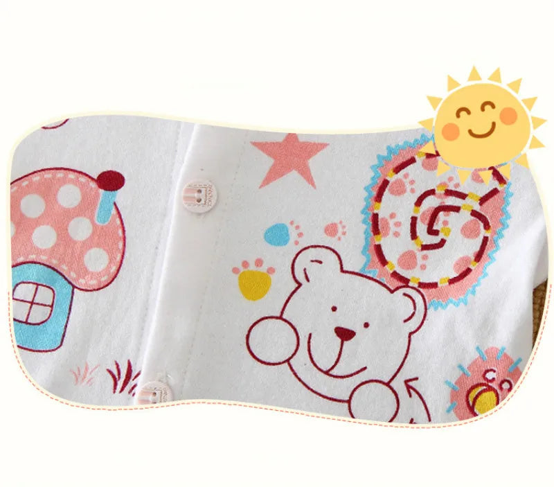 18 Pieces/Set Newborn Baby Set Boy Clothes Four Seasons 100% Cotton Infant Suit Girl Clothes Outfits Pants Kids Clothes Bibs Hat