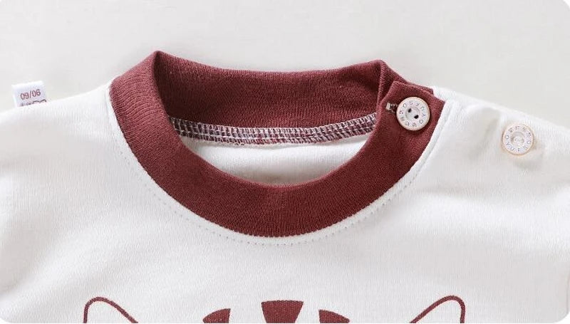 2024 New Spring Autumn Cotton Children's sets Baby Boy girls Clothes Clothing Suit 0-3 year