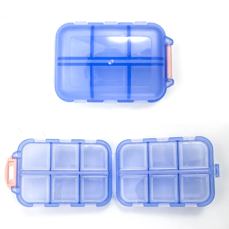 New Travel convenient medicine Pill Box pills dispenser pill Organizer Tablet Pillbox Case Container Drug Divider Drug Boxes