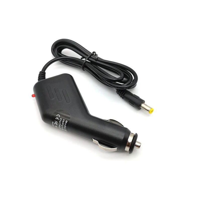 10pcs Output 9V 2A 5.5*2.1mm / 5.5x2.1mm 5.5x2.5mm / 5.5*2.5mm Car Charger Universal Power Supply Adapter 12-24V DC input