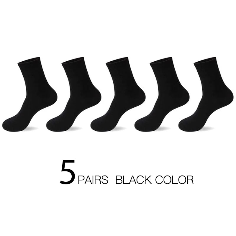 HSS 5pairs/lot High Quality Men Cotton Socks New Casual Business Summer Thin Black Socks Deodorant Breathable Man Long Sock