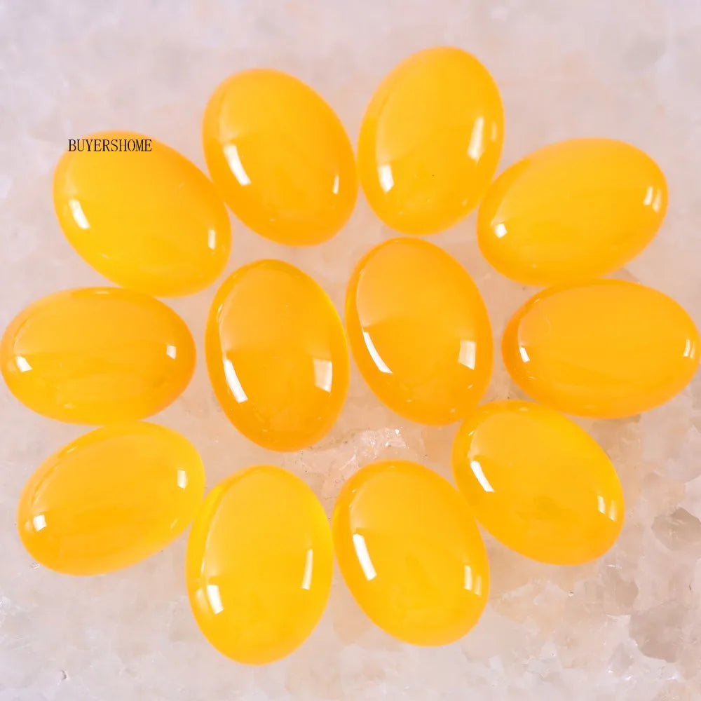 18x13MM Oval Natural Lapis Zoisite Crystal CAB Cabochon For Making Neckalce Pendant Earrings 10Pcs