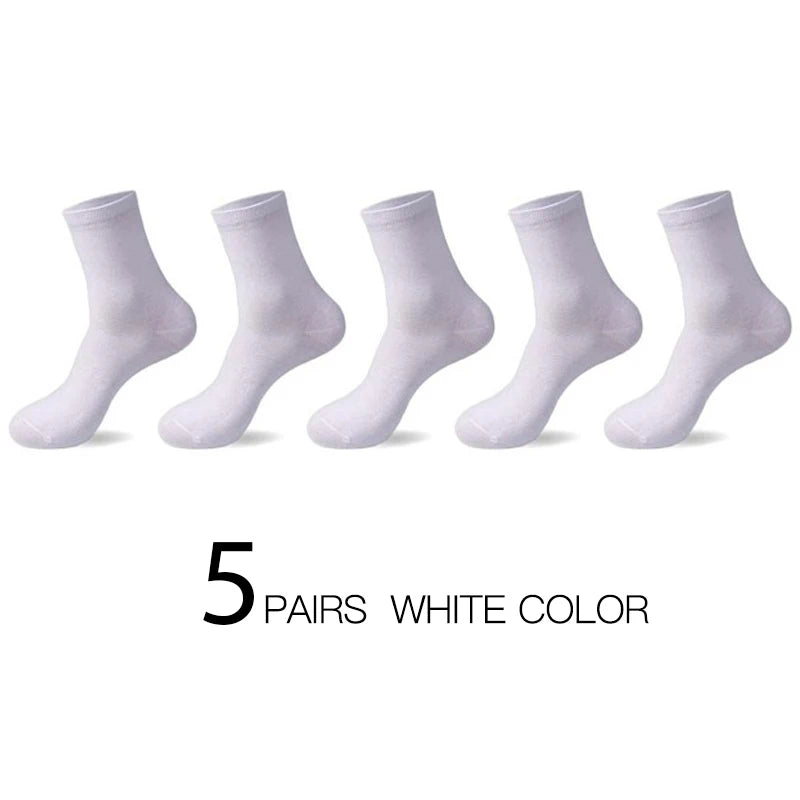 HSS 5pairs/lot High Quality Men Cotton Socks New Casual Business Summer Thin Black Socks Deodorant Breathable Man Long Sock
