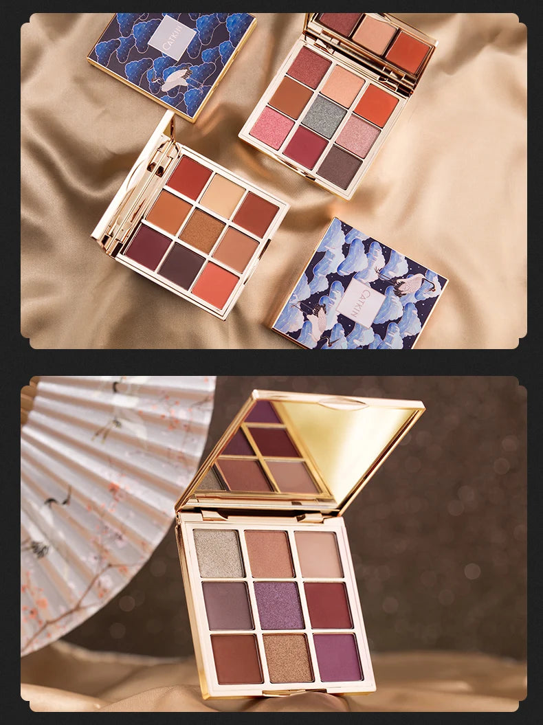CATKIN Eternal Love Seasonal 9 Colors Eyeshadow Glitter Shimmer Matte Metallic Natural Special Chinese Modern - Hot Sales