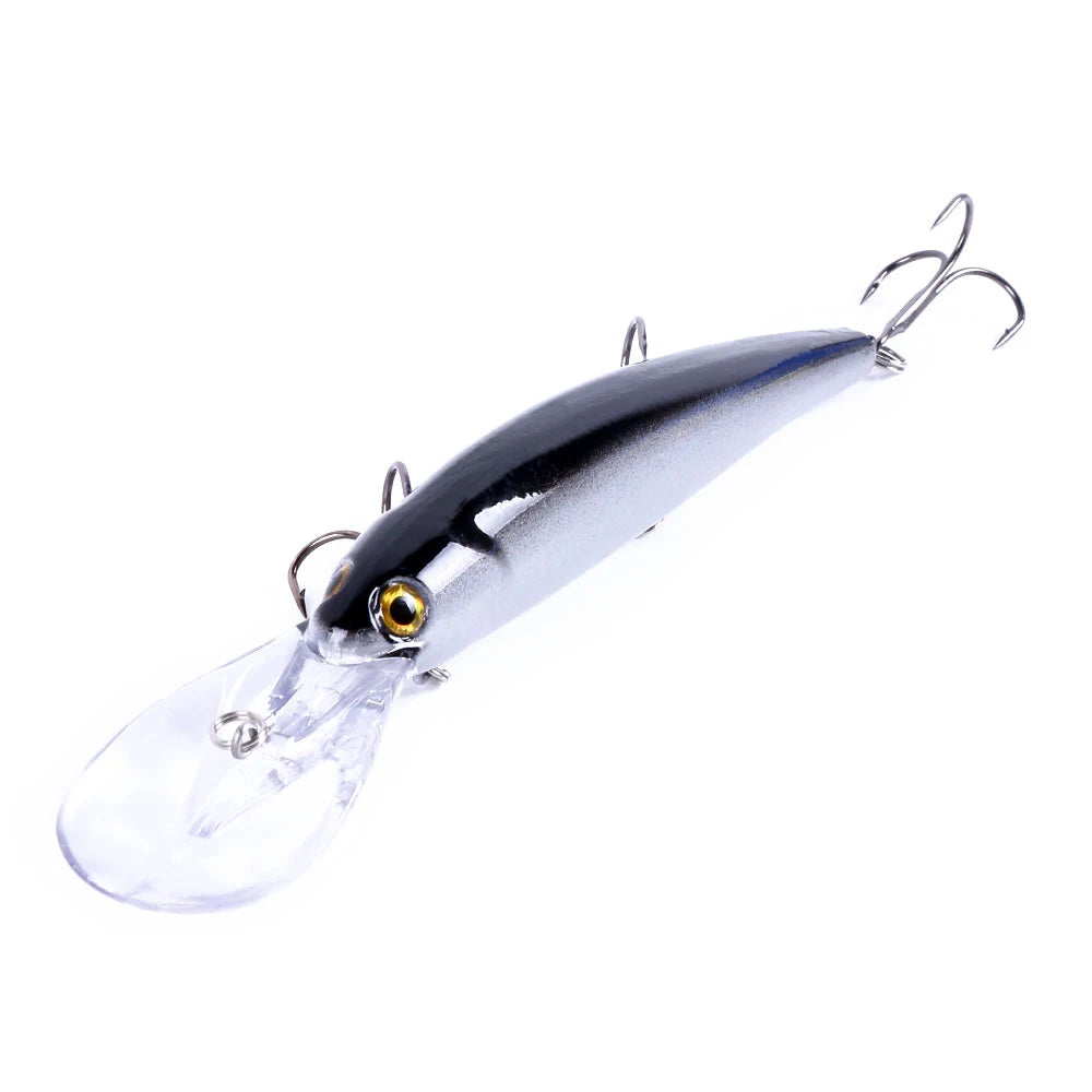 1pcs 16cm 20g Deep Diving Large Minnow Wobbler Lure Artificial Hard Bait Crankbait Bass Pike Perch Walleye Fishing Tackle