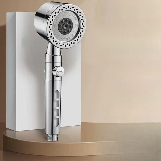 New Model Handheld Showerhead with Spray Nozzle Pressurized Filtered Skin-Friendly Chlorine Removal Household Shower Head