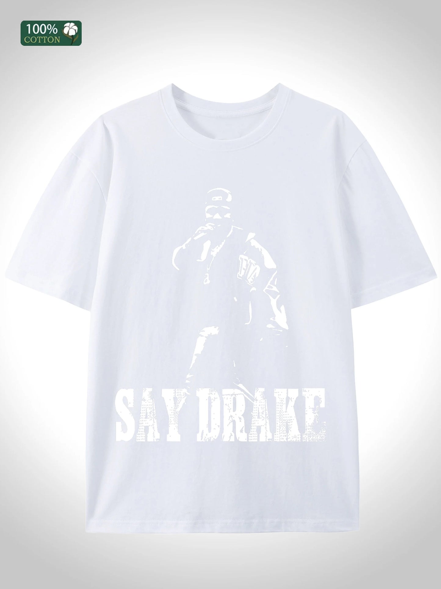 Breathable Oversize Mens Tee Pure Cotton Washed Fabric 2025 Summer USA Warehouse