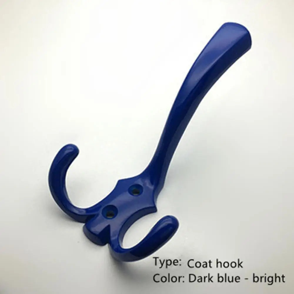 Green bronze black and white blue gold silver modern American wardrobe door hanging hook coat hat wall hook