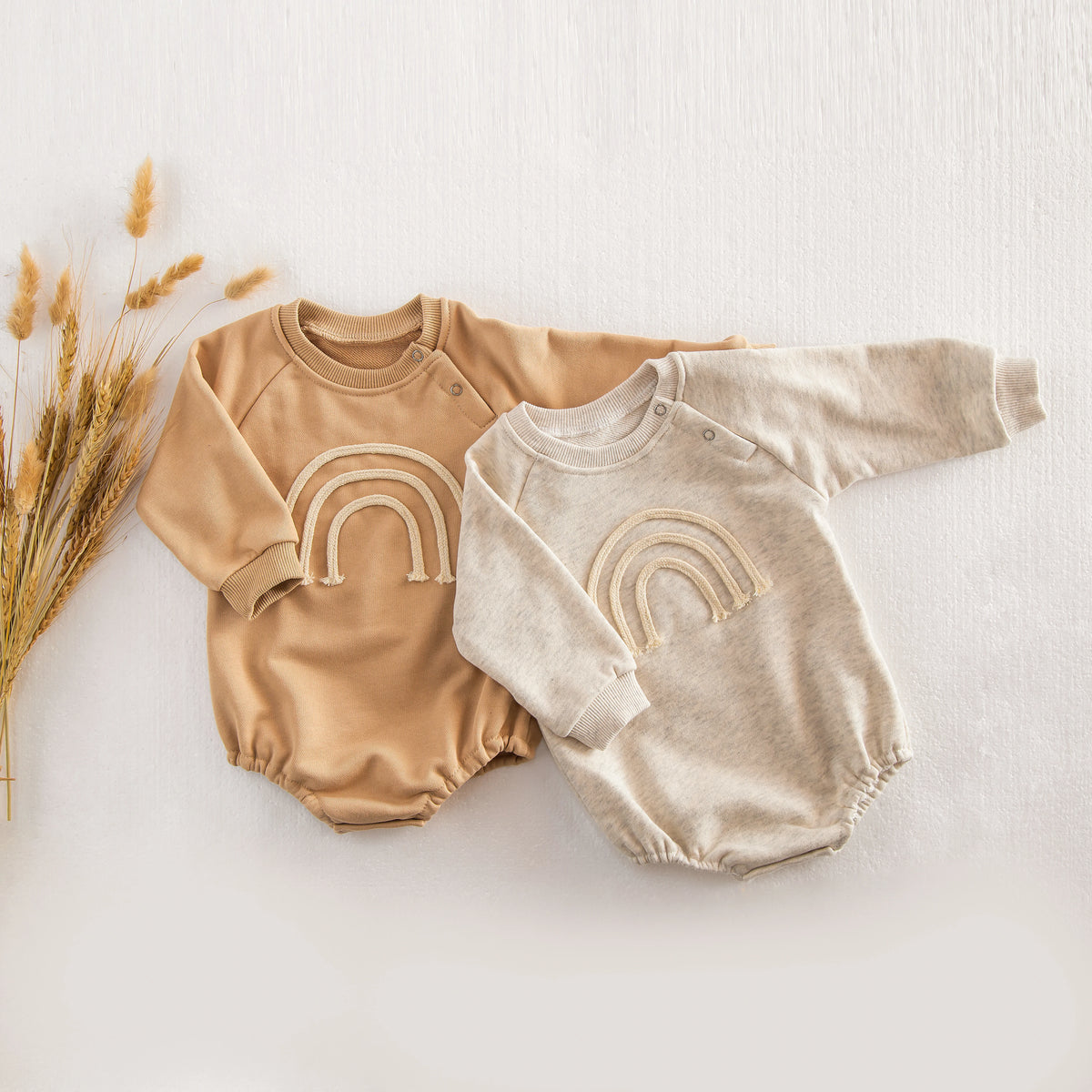 Casual Baby Boys Girls Rompers Long Sleeve Jumpsuit Clothes Boys Girls Rompers Spring Kids Baby Boy Girl Clothes Rompers