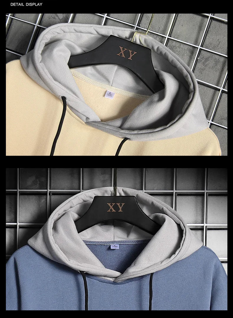 Men Hoodies Harajuku Hip Hop Sweatshirt Casual Oversized Hoodie Men Hooded Pullover Tops 2021 Mens Sportswear Hoodies Clothing