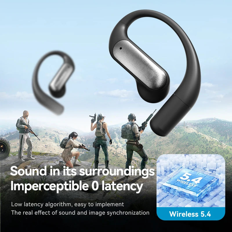 M118 Translation Ear Piece AI Translator Earbuds English Spanish French Open Ear TWS Wireless Headphone
