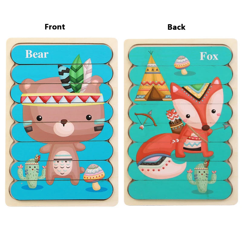 Baby Montessori Toys For Kids 2 to 4 Years Old Learning Educational Toys Children Magnetic Maze Busy Board Wooden Puzzle Game