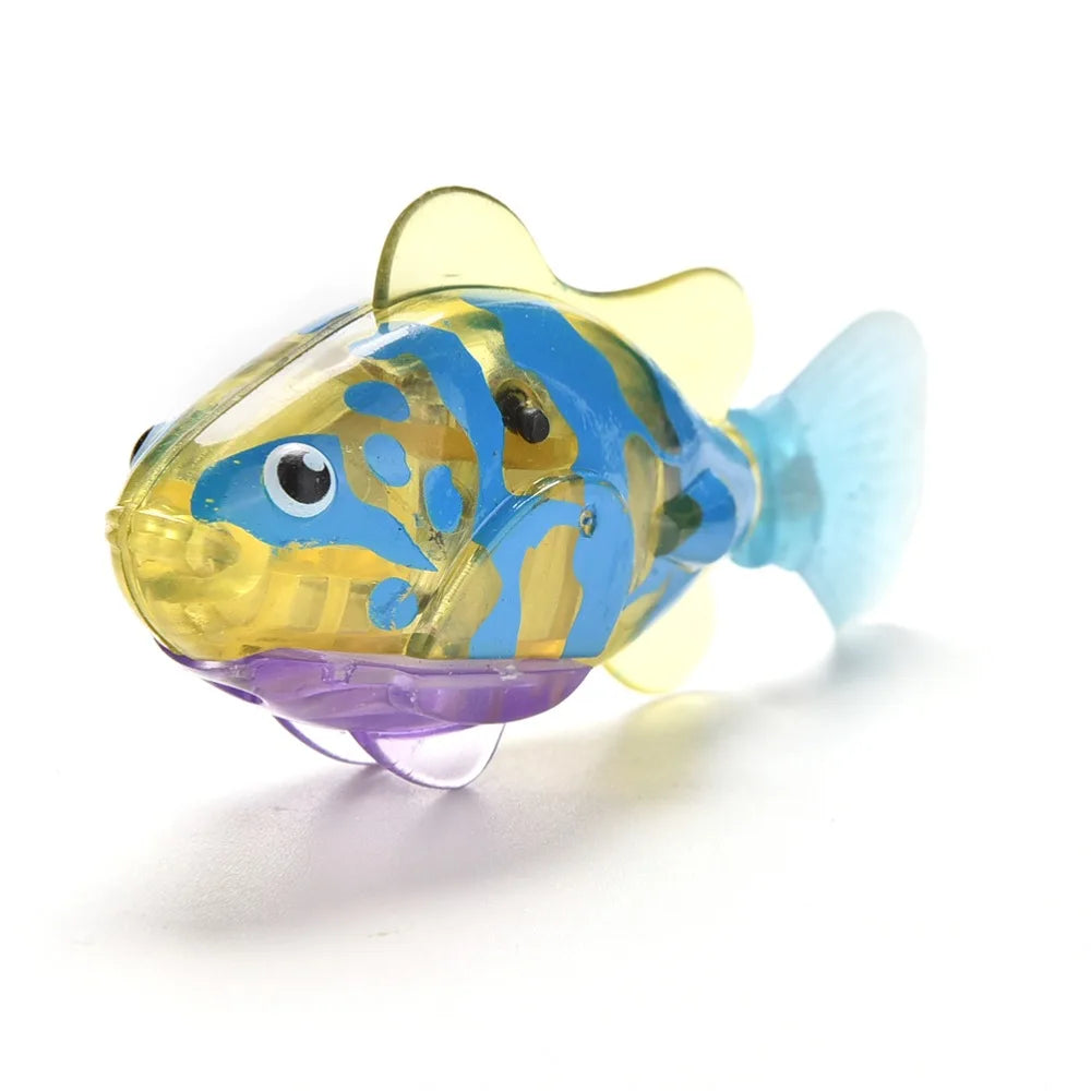 2025 Electronic Fish  Activated Battery Powered  Toy Children Pet Holiday Gift Can Swims es  Pets 5pcs randomly