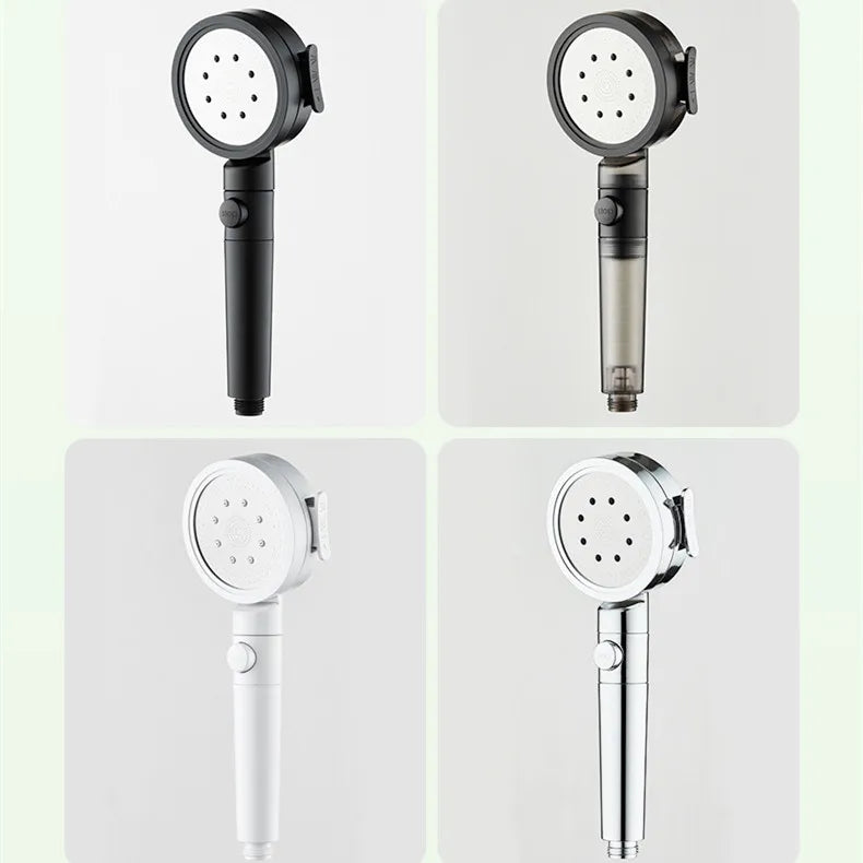 Bathroom Shower Faucet Multi Functions High Pressure Water Filter Hand Shower Head