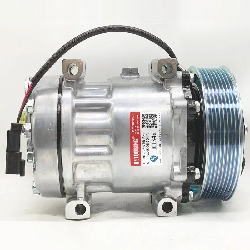 SD7H15 AC Compressor for Caterpillar GK SANDEN 338-9098 3389098 4284 4284U 4284U1 509-5812 5095812 574635D1 8GR 135MM