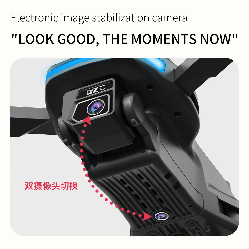 L105 Pro GPS-controlled Brushless 4K High-Definition Automatic Return-to-Home Folding Quadcopter Laser Obstacle Avoidance for