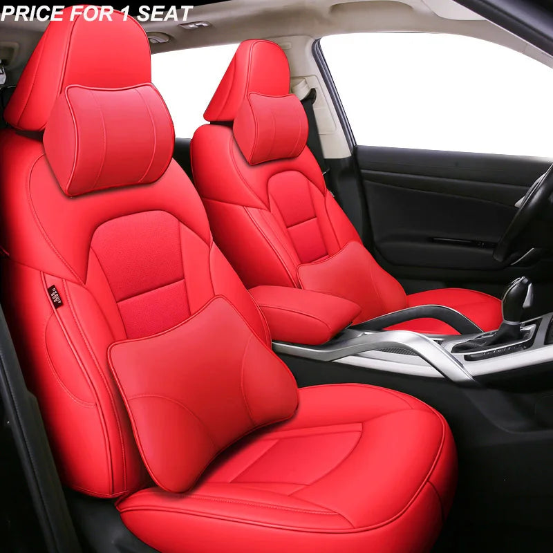 Genuine Leather Custom Auto Car Seat Cover For Mazda 3 BK BL 2010 2006 2015 6 GH GG 2009 CX-5 CX-7 CX3 Interior Accessories