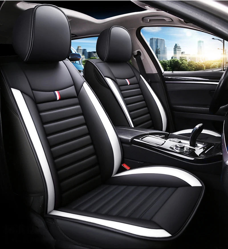Universal Style Full Coverage Car Seat Cover for Dacia Duster Sandero Renault Clio Fiat Ypsilon Seat Arona Cors Car Accessories