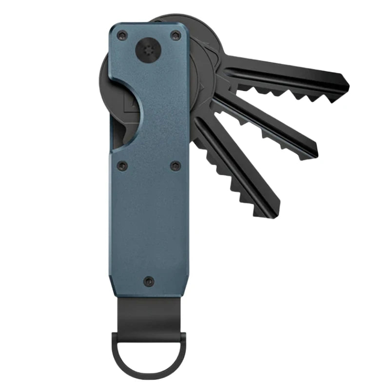 Key Organizer Compact Holder Metal Secures Key Chain Key Case Holder Keychain