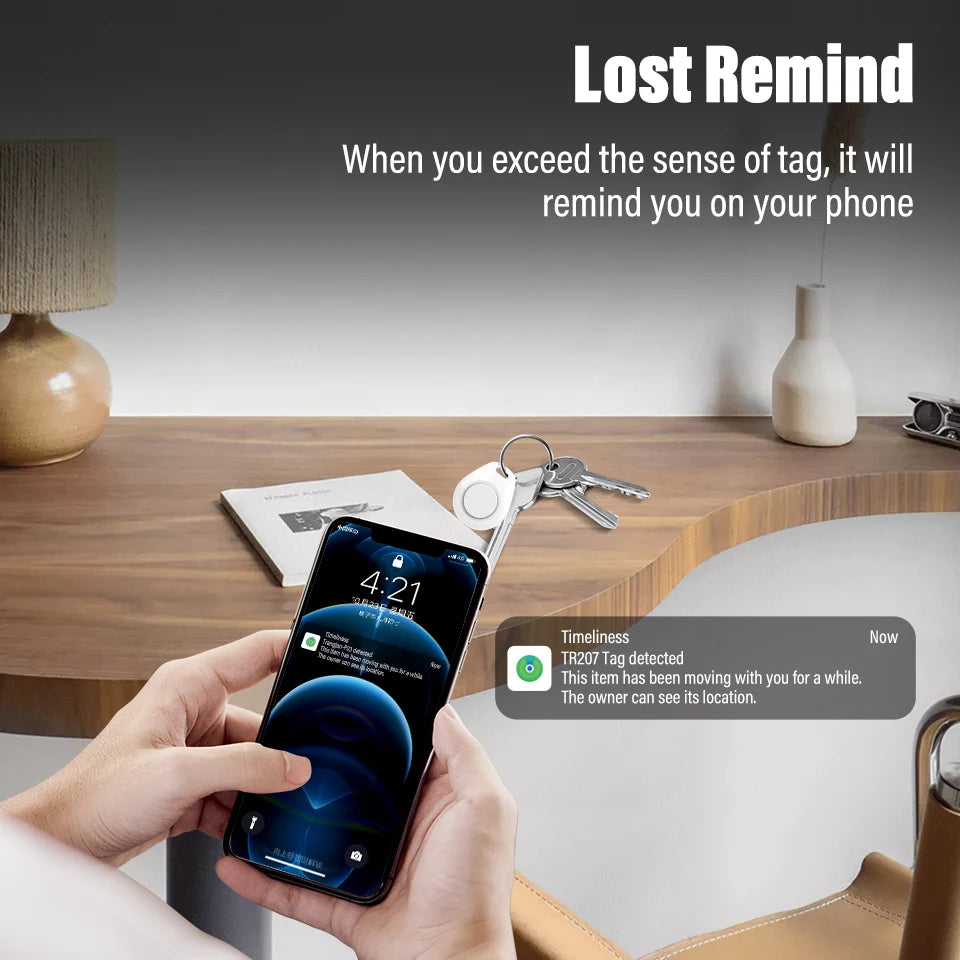 IOS MFi Certified Smart GPS Tracker Locator for Pets Patients Air Locator Wallet Luggage Bluetooth Mini Tracker GPS