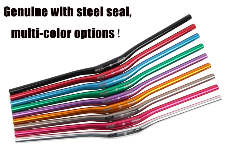 UNO Bicycle Ultra Light Color  Handlebars 31.8 Caliber Bright 740 / 780mm Mountain Bicyle Handle Horizontal Modification