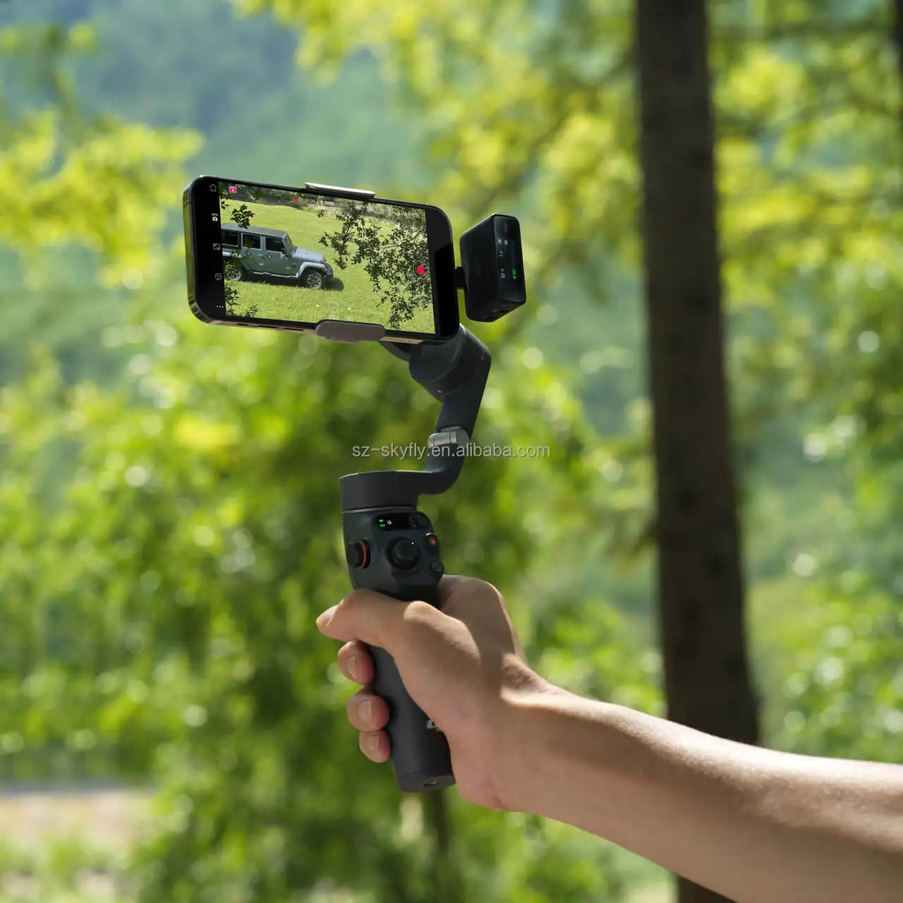 New Osmo Mobile 6 OM 6 Original 3 Axis Gimbal Smartphone Stabilizer Selfie Stick Built in Extension Rod Magmatic Activetrack 5.0
