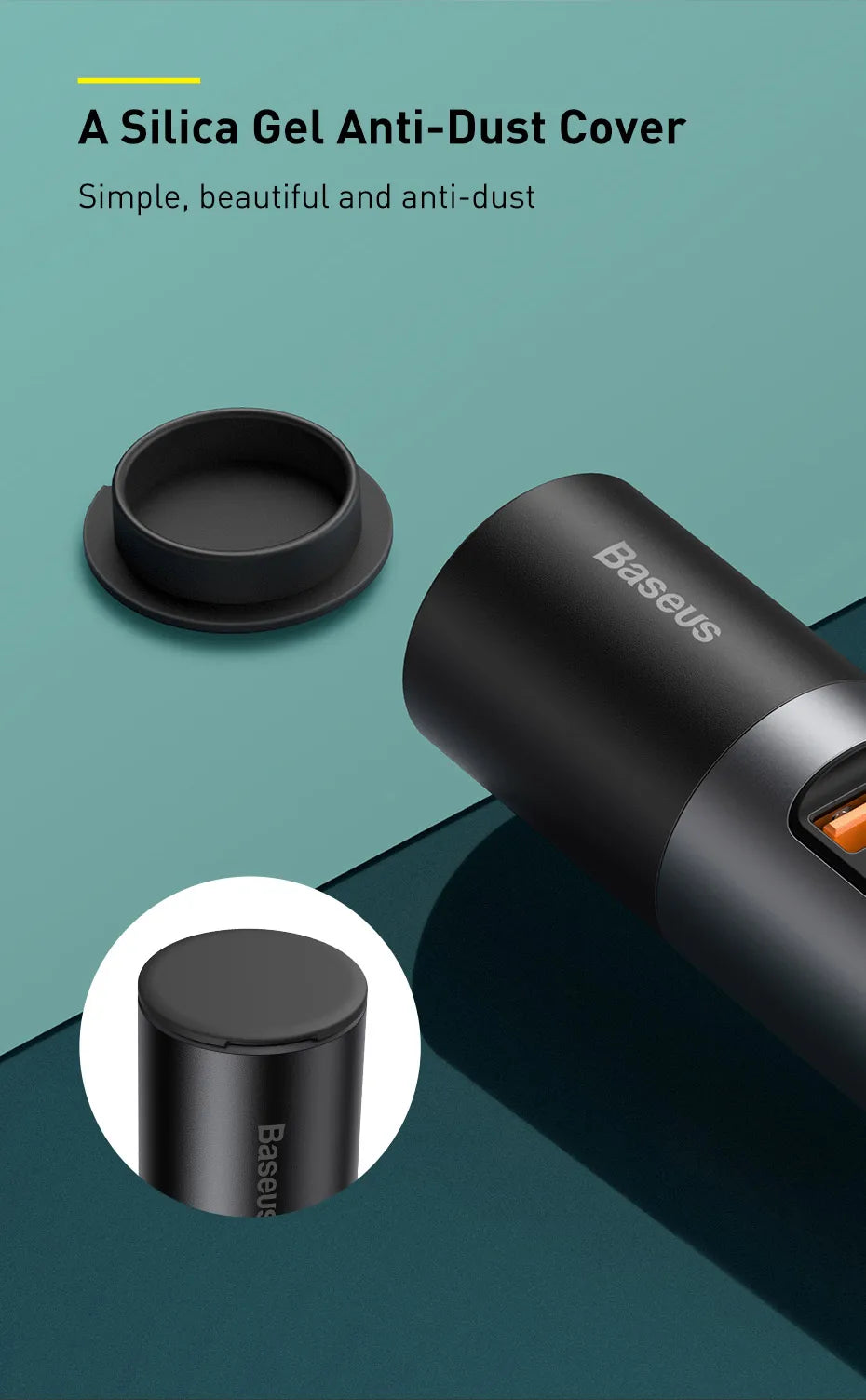 Baseus 120W Car Phone Charger Quick Charge QC 4.0 3.0 Dual USB Type C Expand Charger Adapter For iPhone Xiaomi Samsung Huawei