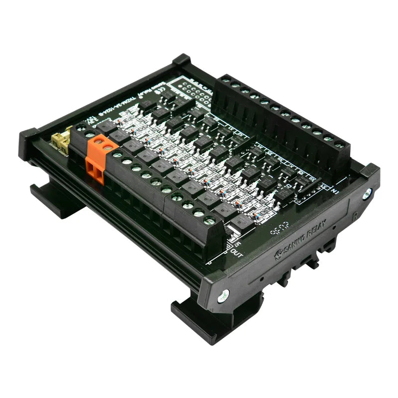 10 channels 3A Optocoupler Isolation Amplifier Relay Module with Safety Tube Solenoid Valve Single Chip Microcomputer Control Bo