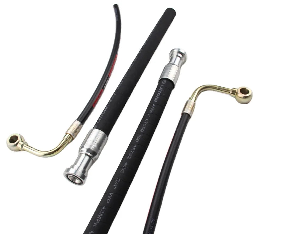 Top Selling 1/4 3/8 1/2 2 Inch Wire Braided Hose High Pressure Hydraulic air Pipe