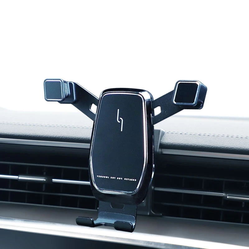 Car Phone Holder Air Vent Mount Clip Clamp Mobile Phone Holder for Audi A6 C8 Accessories 2019 2020 2021 2022
