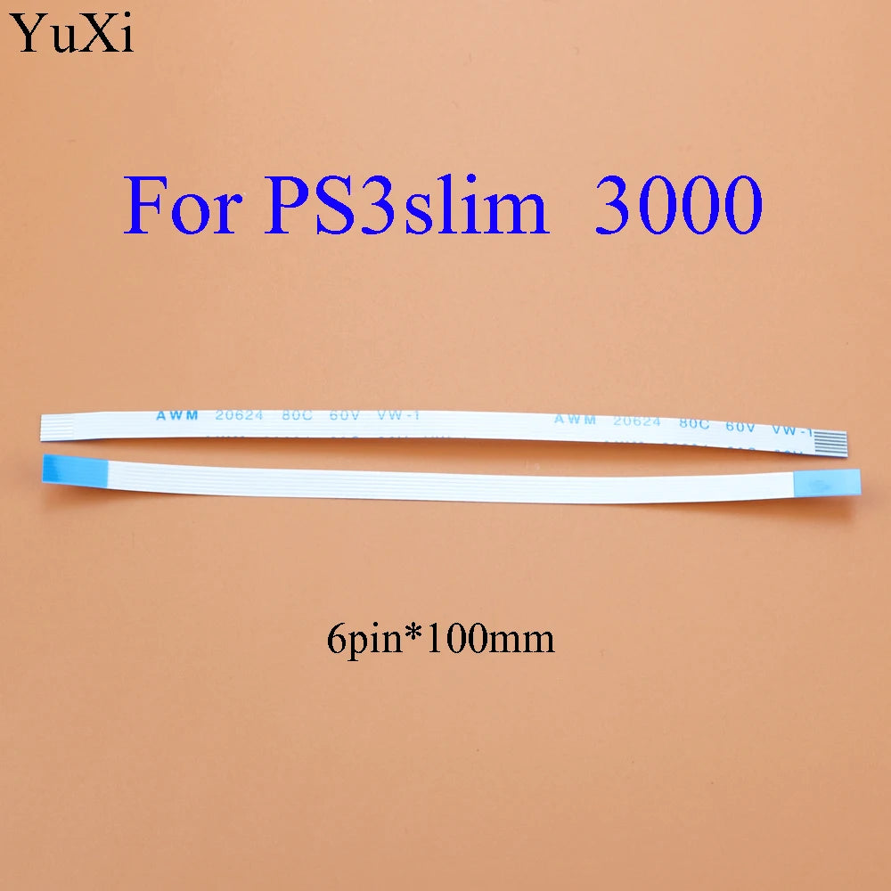 Power Reset Switch Ribbon flex Cable for PS2 30000 5W 90000 For PS3 slim 2000 for PS4 10pin 12pin 14pin Controller Repair Part