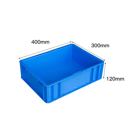 LEADLOONG EU4311 400*300*120MM Logistics Box Turnover Box Rectangular Fish Breeding Turtle Box Breeding Turtle Basket