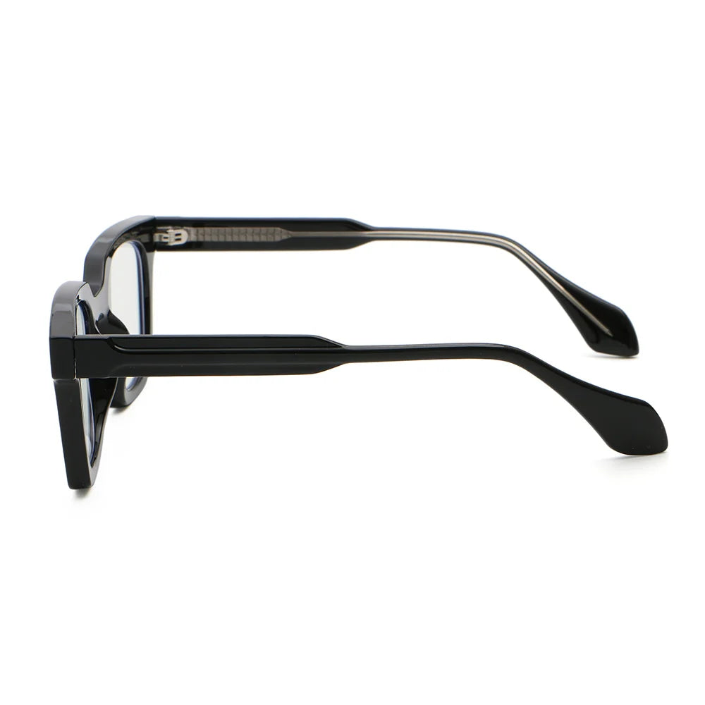 Superhot Eyewear 71114 Fashion 2024 Square Thick Geek-Chic Reinforced Wire-Core Temples Blue Light Blocking Glasses