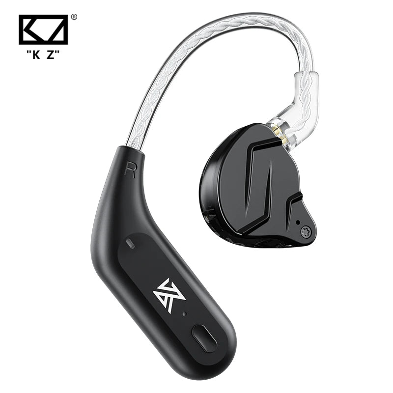 KZ AZ09 HD Bluetooth 5.2 Wireless Upgrade Cable Bluetooth Module HIFI Wireless Ear Hook Connector With Charging Case Z3 S2 Z1PRO