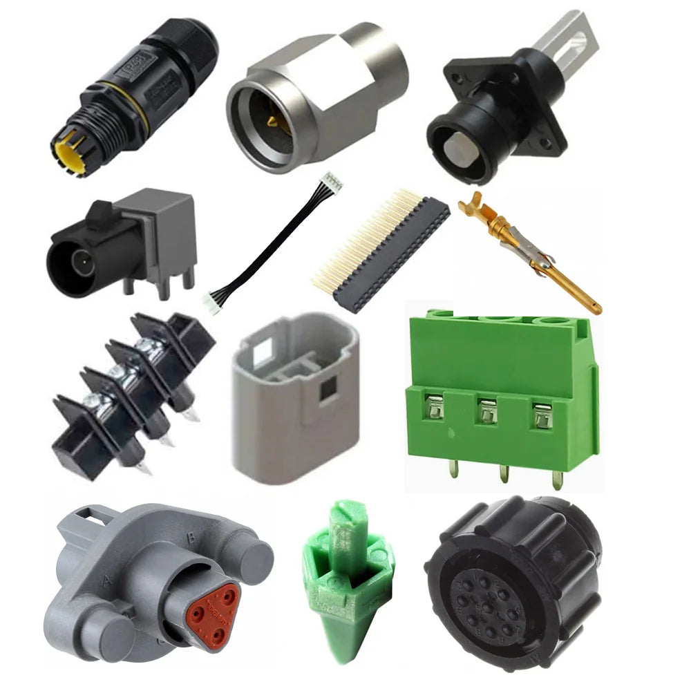 JL271V-75003G01 Green Spring Clamp System Terminal Block 1x3P 8 To 24 Awg Plugin P=7.5mm JL271V75003G01 Through Hole 600V