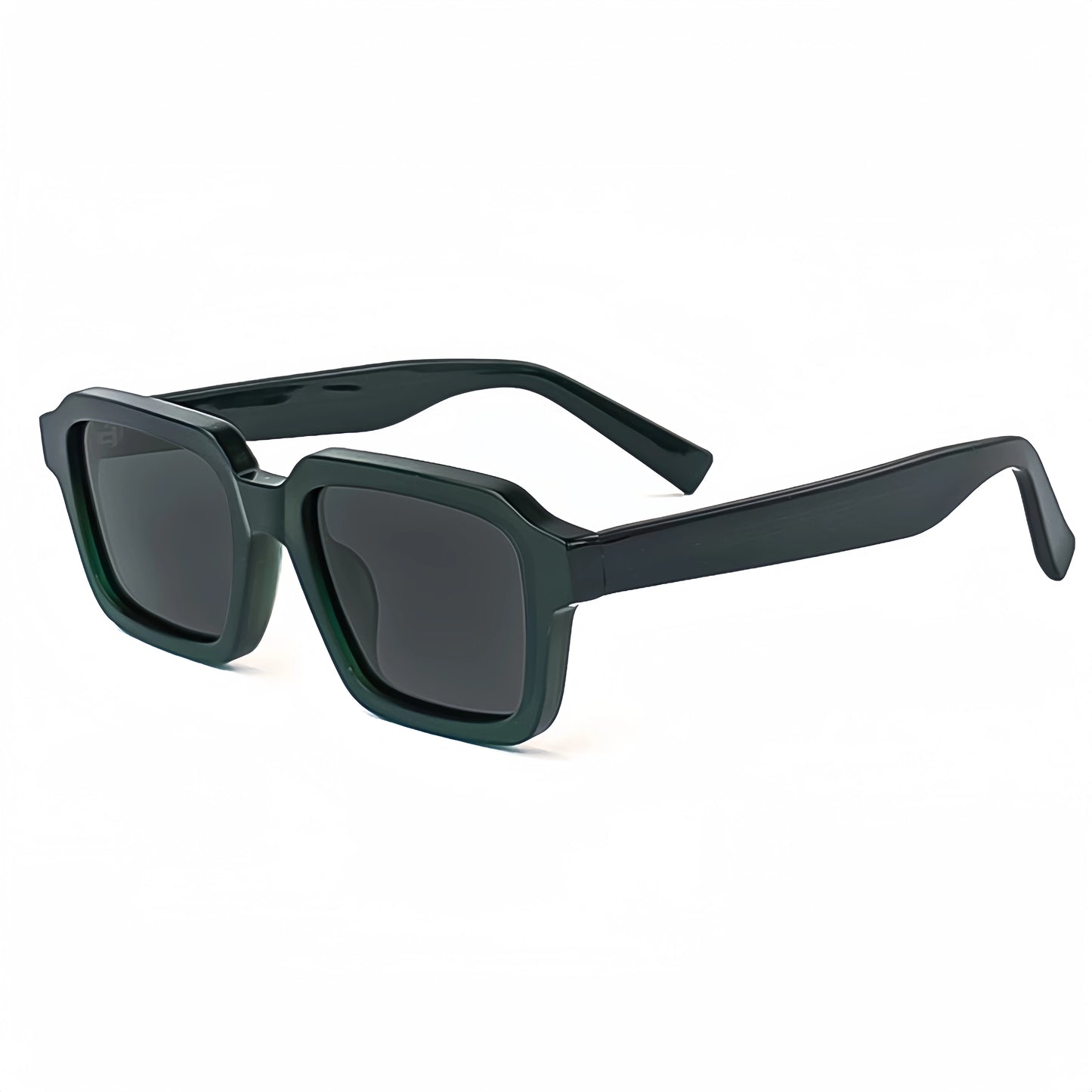 HBK Classic Retro Round Polarized Sunglasses for Women Men Acetate Frame Tac Lens Stylish Luxury Street Snap Travel Fashion