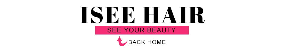 ISEE HAIR Brazilian Straight Hair Extensions Hair Weave Bundles Nature Color 3 Bundles Thick Straight Human Hair Bundles