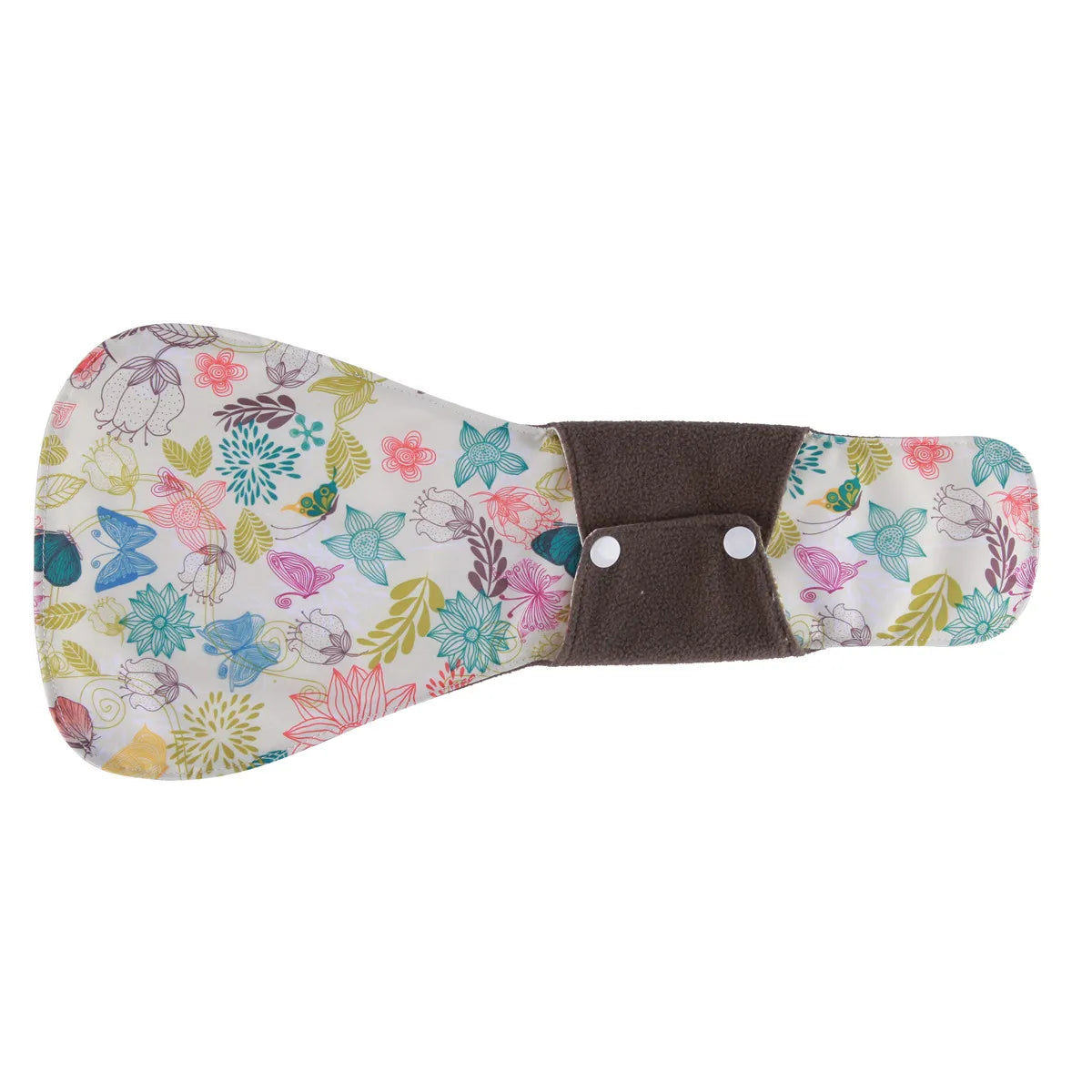 [Sigzagor] XXL Cloth Menstrual Pad Sanitary Bamboo Charcoal Reusable Overnight Post Partum 16in