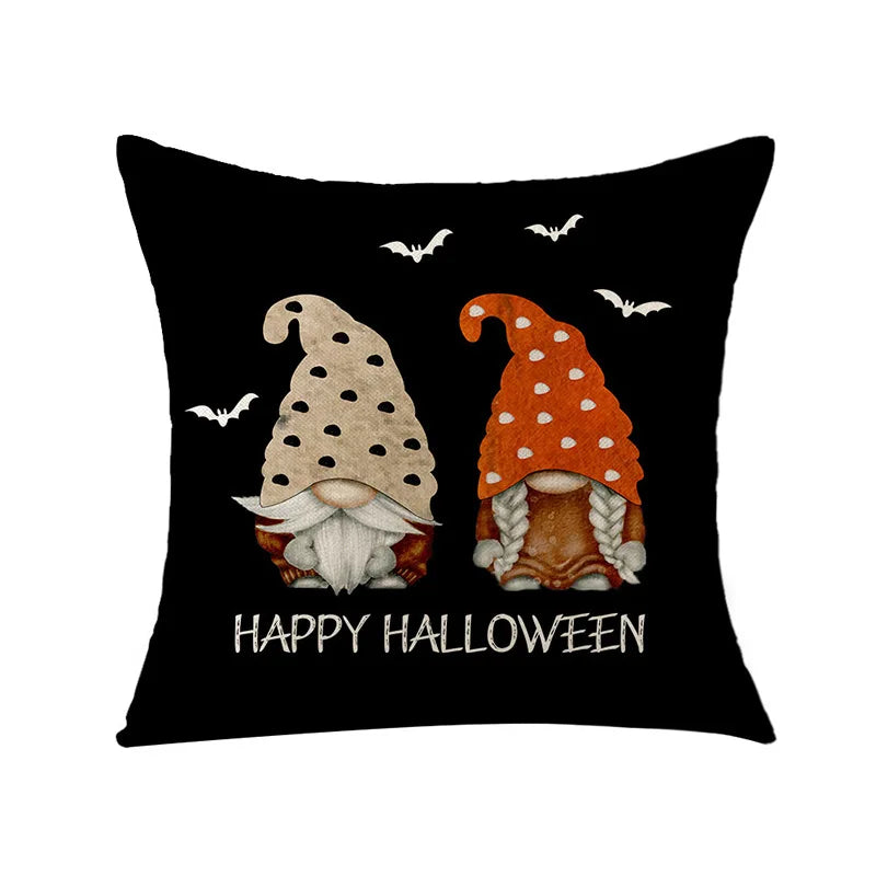 New Arrival Halloween Digital Print Cushion Cover Holiday Home Decoration Pillow Nordic Style Pillow Cover