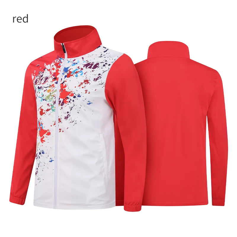 2025 Custom LOGO Men's Football Soccer Jacket and Pants  Soccer Jacket Tracksuits Plus Size Sportswear