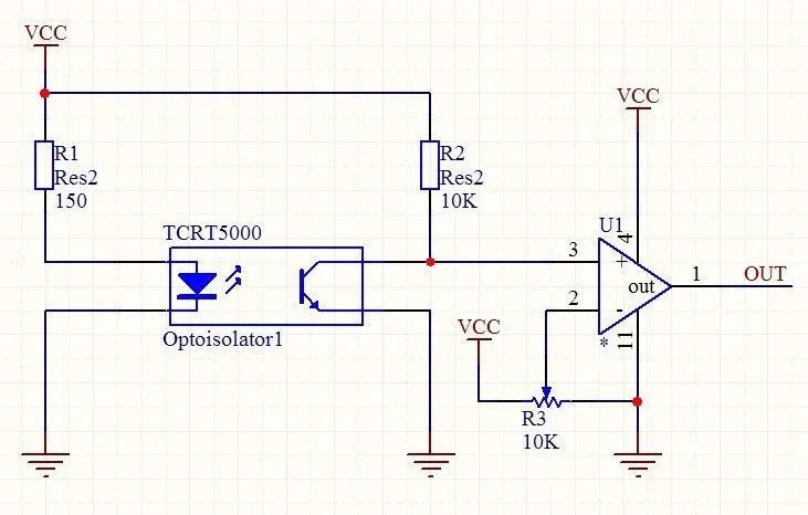 TCRT5000 IR Infrared Line Track Follower Sensor TCRT5000L Obstacle Avoidanc For Arduino AVR ARM PIC DC 5V