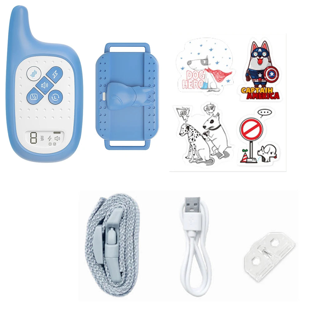 New 500m Waterproof Dog Training Collar Pet Remote Control Rechargeable Shock sound Vibration Dog Collar Remote Controller